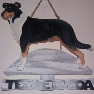 Lyhytkarvainen Collie tervetuloakyltti